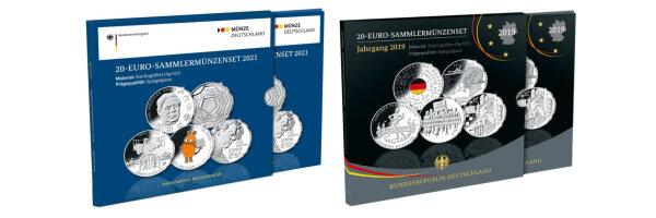 20 Euro  Set - Polierte Platte