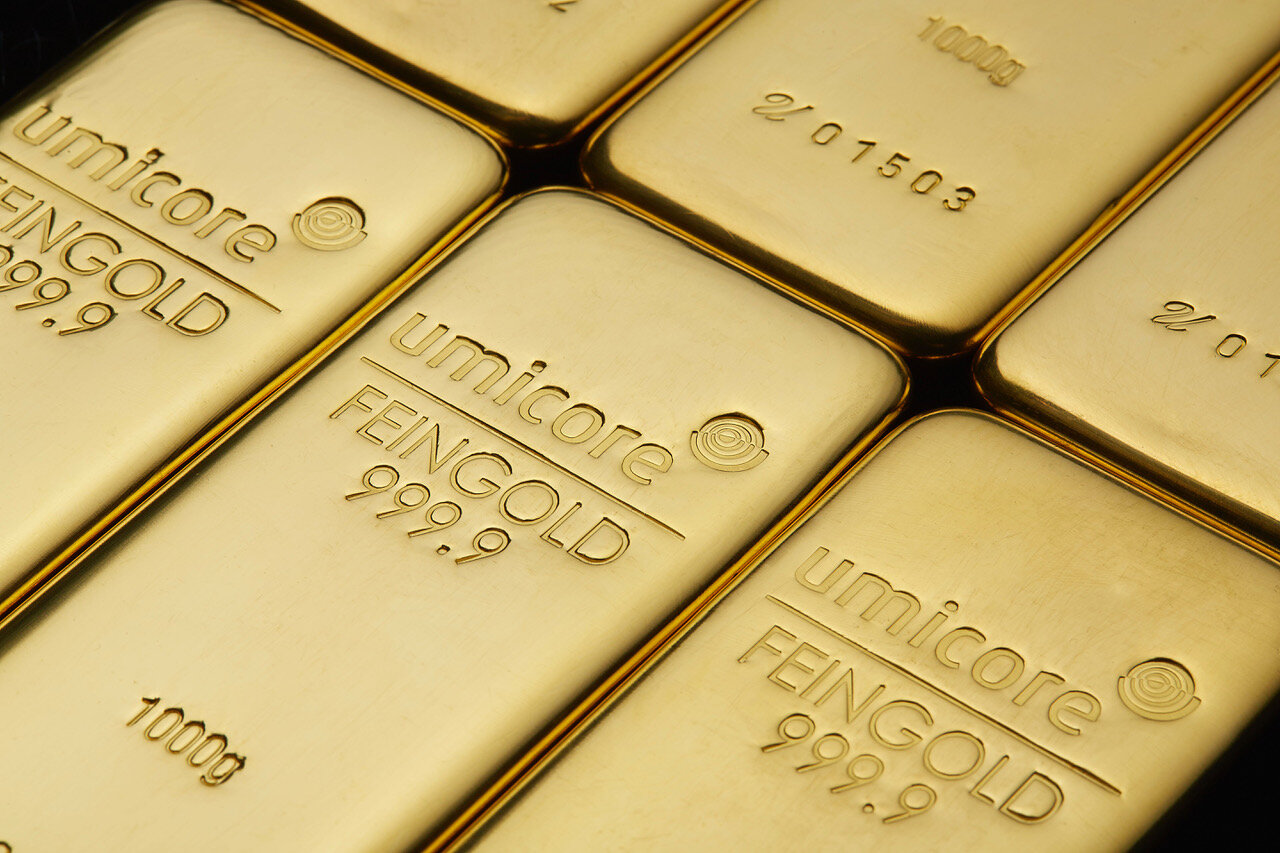 Gold kaufen in Kelheim - Feingoldbarren von Umicore