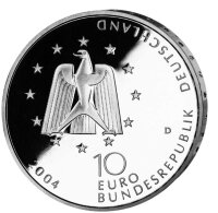 Deutschland 10 Euro 2004 Raumstation ISS