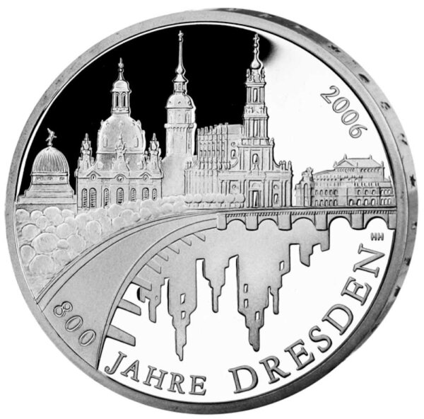 Deutschland 10 Euro 2006 800 Jahre Dresden