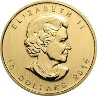 Kanada Maple Leaf div. 1/4 oz Gold