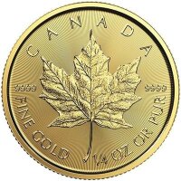 Kanada Maple Leaf div. 1/4 oz Gold
