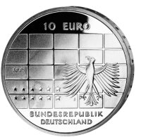 Deutschland 10 Euro 2007 50 Jahre Deutsche Bundesbank