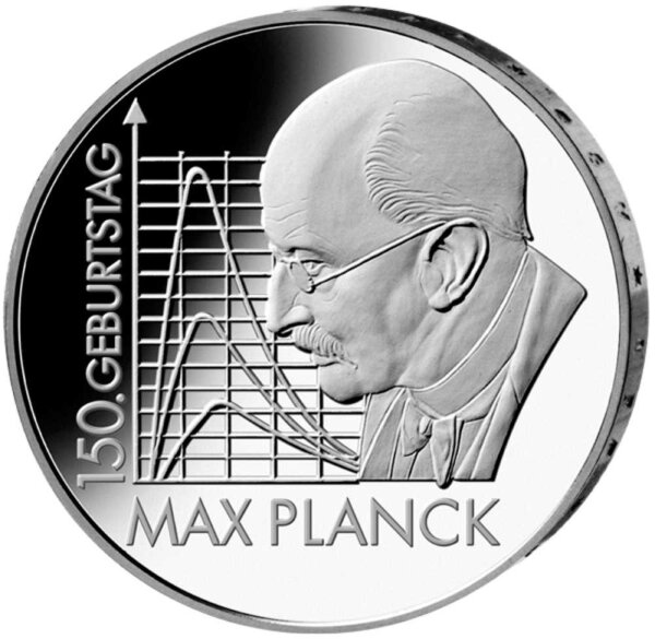 Deutschland 10 Euro 2008 150. Geburtstag von Max Planck