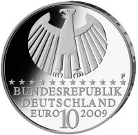 Deutschland 10 Euro 2009 400 Jahre Keplersche Gesetze