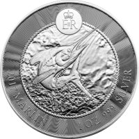 Cayman Inseln Sea Life Blue Marlin - Speerfisch 2017 1 oz...