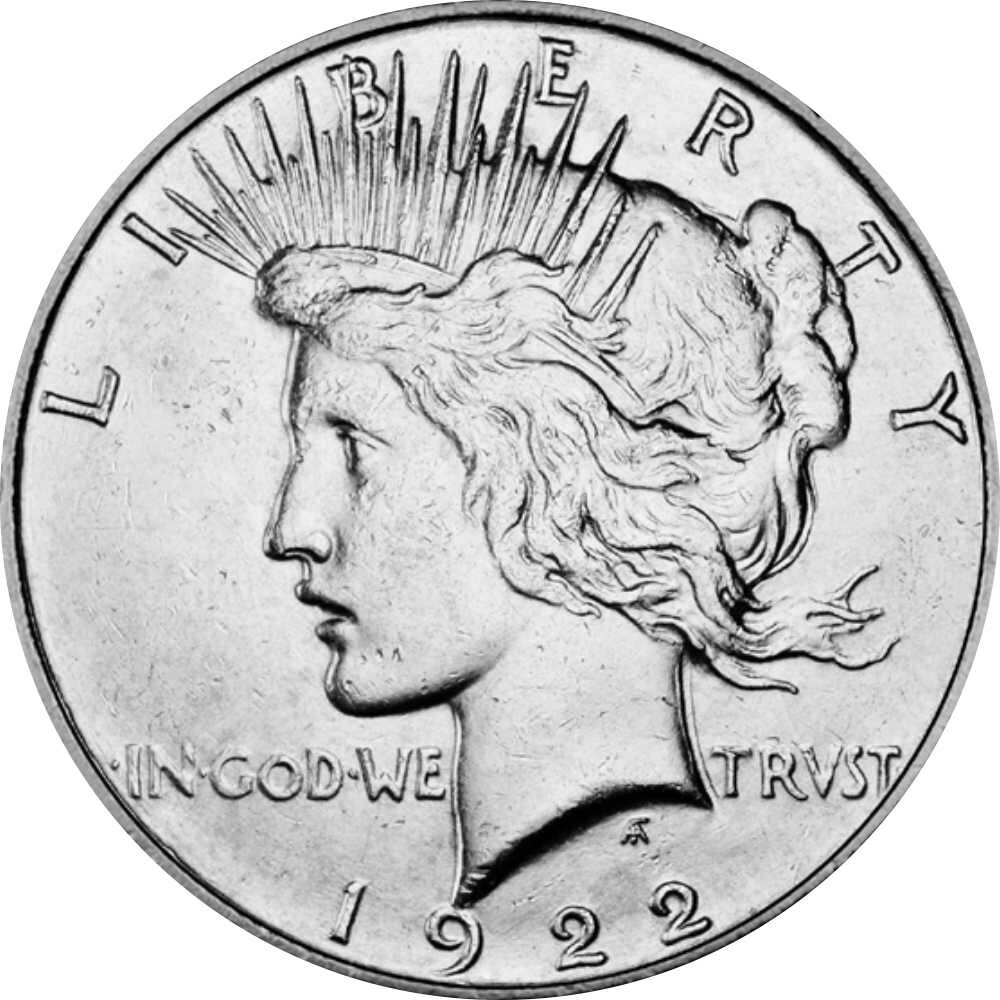 USA 1 Dollar div. Peace Silber