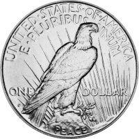USA 1 Dollar div. Peace Silber