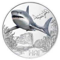 Österreich Tier-Taler 3 Euro 2018 Hai