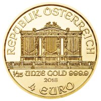 Österreich Wiener Philharmoniker div. 1/25 oz Gold