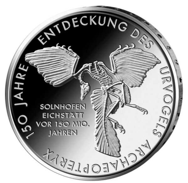 Deutschland 10 Euro 2011 Entd. des Urvogels Archaeopteryx