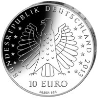 Deutschland 10 Euro 2013 Entd. elektromagn. Wellen durch Heinrich Hertz