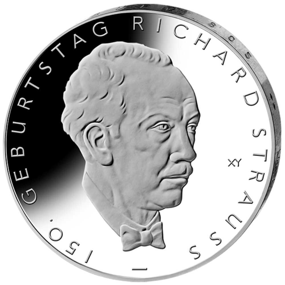 Deutschland 10 Euro 2014 150. Geburtstag von Richard Strauss