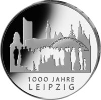 Deutschland 10 Euro 2015 1000 Jahre Leipzig