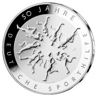 Deutschland 20 Euro 2017 50 Jahre Deutsche Sporthilfe