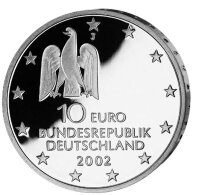 Deutschland 10 Euro 2002 Documenta in Kassel - PP