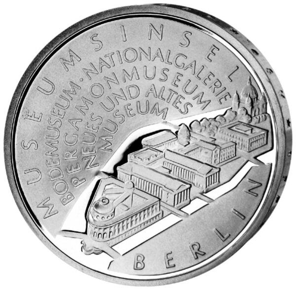 Deutschland 10 Euro 2002 Museumsinsel in Berlin - PP