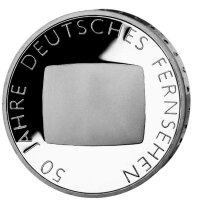Deutschland 10 Euro 2002 50 Jahre Deutsches Fernsehen - PP