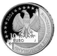 Deutschland 10 Euro 2004 Nationalparke Wattenmeer - PP