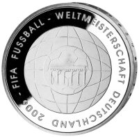 Deutschland 10 Euro 2006 Fußball-WM 2006 F - PP
