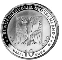 Deutschland 10 Euro 2007 175. Geburtstag von Wilhelm Busch - PP