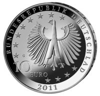 Deutschland 10 Euro 2011 200. Geburtstag von Franz Liszt - PP
