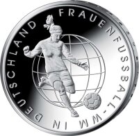 Deutschland 10 Euro 2011 Frauenfußball WM A - PP