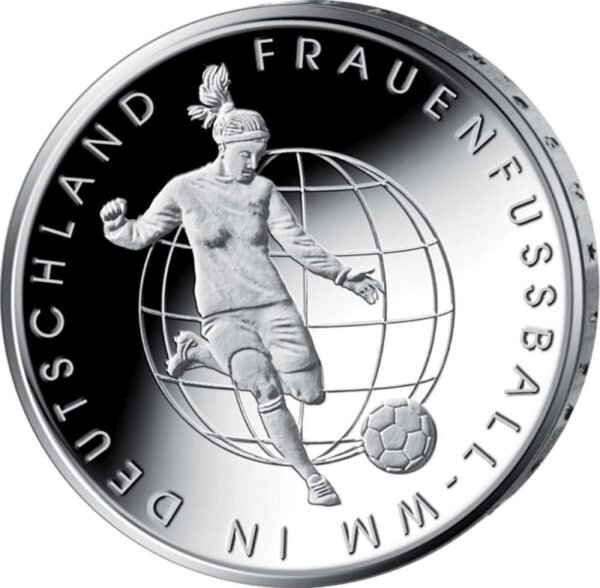 Deutschland 10 Euro 2011 Frauenfußball WM G - PP