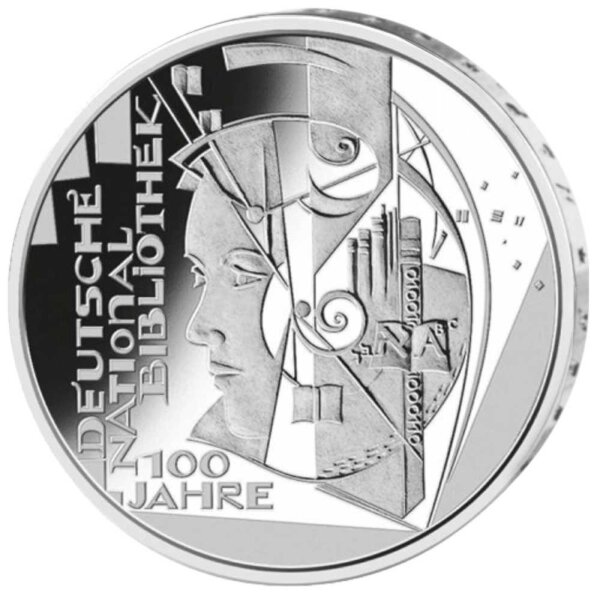 Deutschland 10 Euro 2012 100 Jahre Deutsche Nationalbibliothek - PP