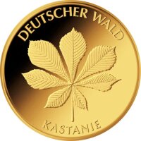 Deutschland 20 Euro Deutscher Wald 2014 - G -"Kastanie"