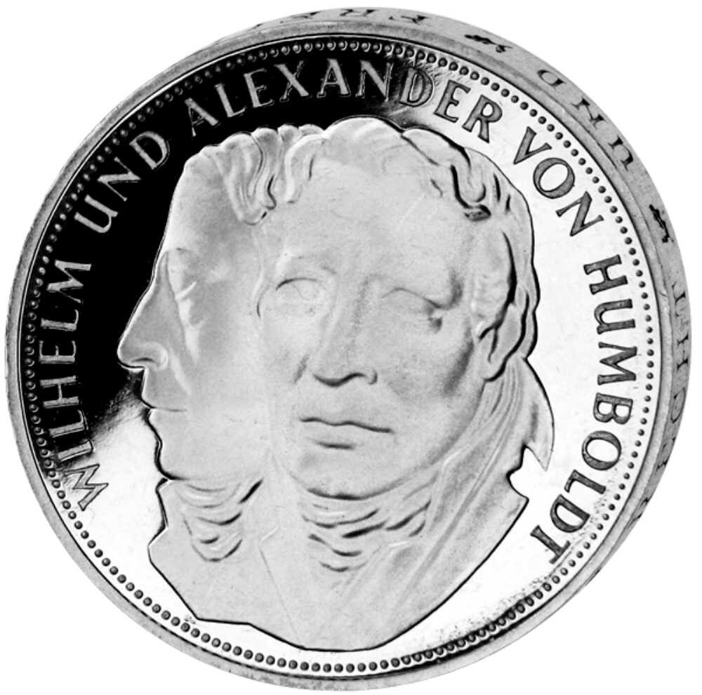 Deutschland 5 DM 1967 Gebrüder Humboldt - PP