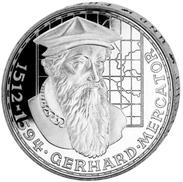 Deutschland 5 DM 1969 Gerhard Mercator - PP