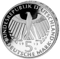 Deutschland 5 DM 1973 Frankfurter Nationalversammlung - PP