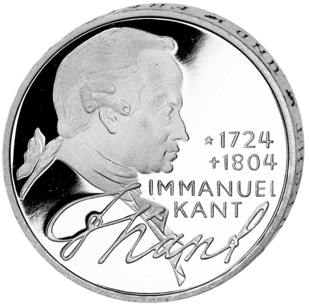 Deutschland 5 DM 1974 Immanuel Kant - PP