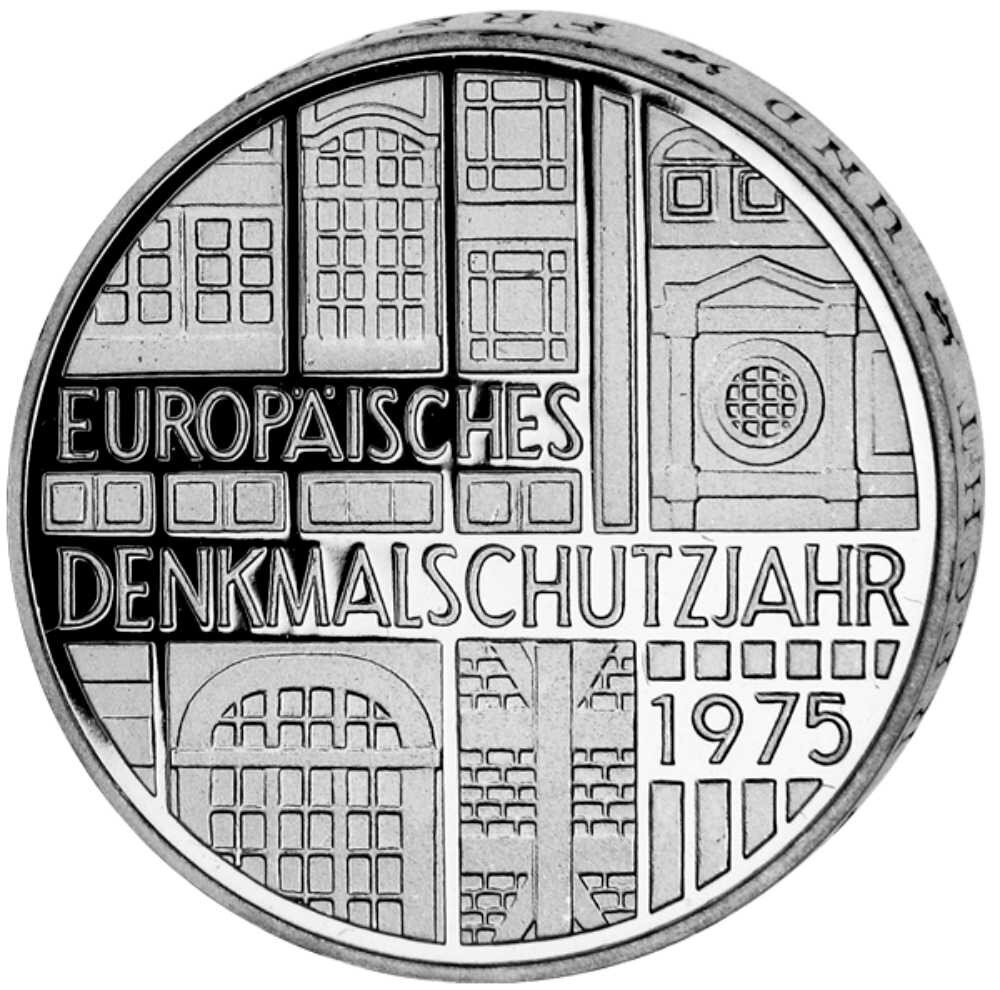 Deutschland 5 DM 1975 Europäisches Denkmalschutzjahr...