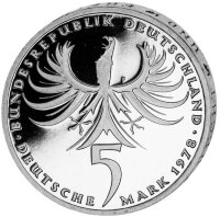 Deutschland 5 DM 1978 Balthasar Neumann - PP