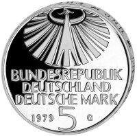 Deutschland 5 DM 1979 Otto Hahn - PP