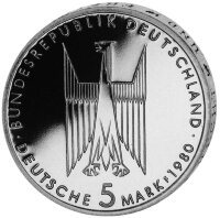 Deutschland 5 DM 1980 Kölner Dom - PP