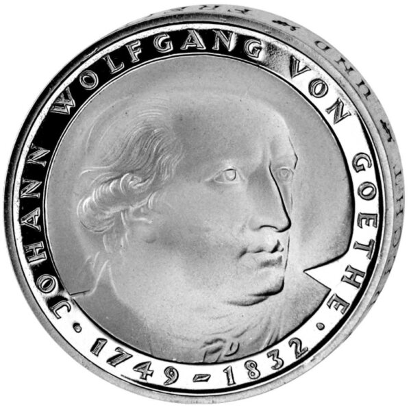 Deutschland 5 DM 1982 Johann Wolfgang von Goethe - PP