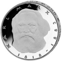 Deutschland 5 DM 1983 Karl Marx - PP