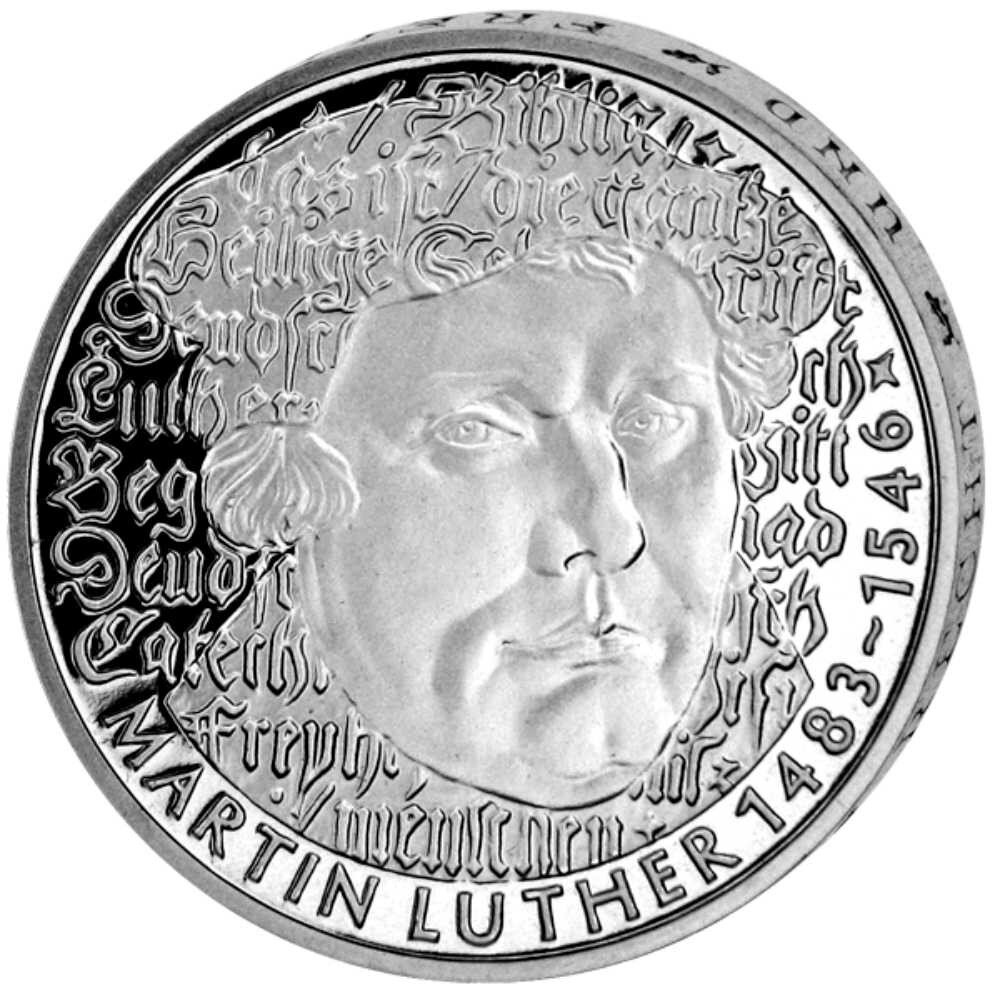 Deutschland 5 DM 1983 Martin Luther - PP