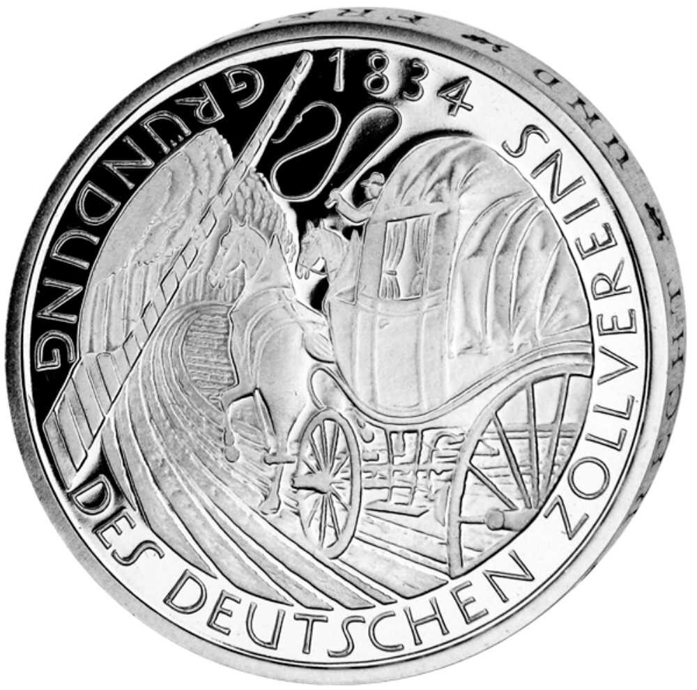 Deutschland 5 DM 1984 Deutscher Zollverein - PP
