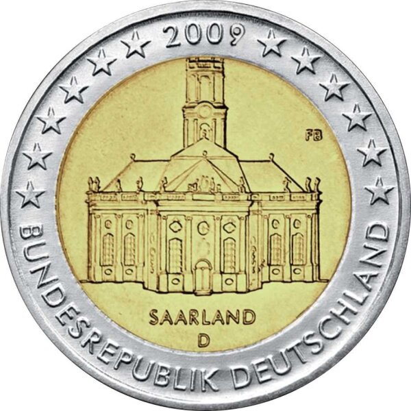 Deutschland 2 Euro 2009 "Ludwigskirche" A