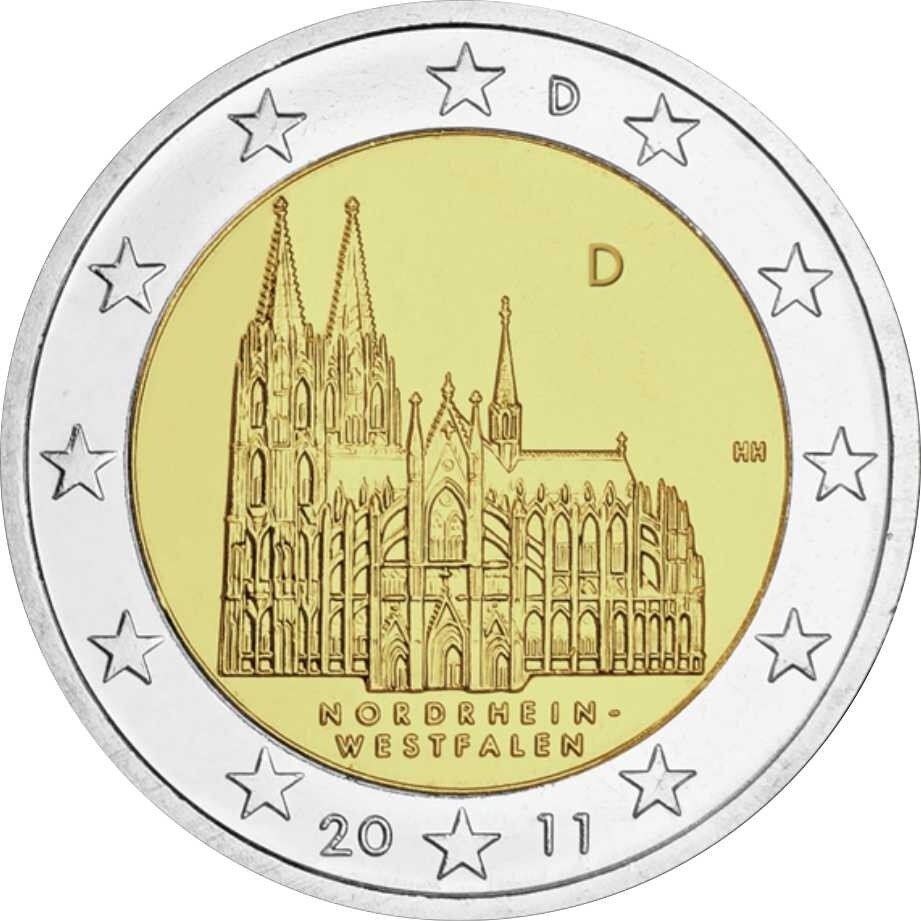 Deutschland 2 Euro 2011 "Kölner Dom" F