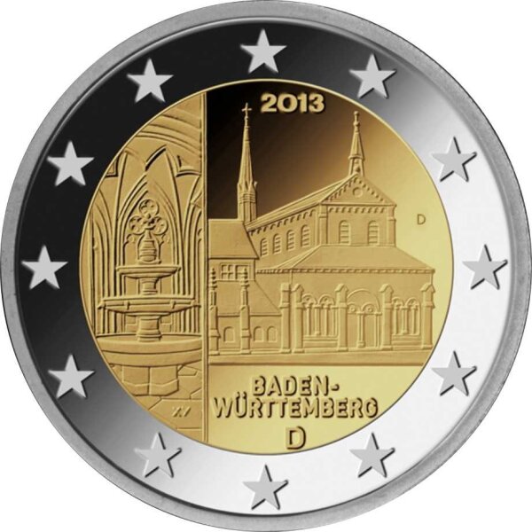 Deutschland 2 Euro 2013 "Klosterkirche Maulbronn" F