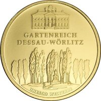 Deutschland 100 € 2013 Dessau-Wörlitz 1/2 oz Gold