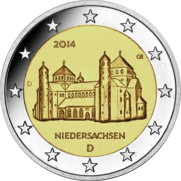 Deutschland 2 Euro 2014 "Michaeliskirche in Hildesheim" D