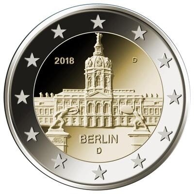 Deutschland 2 Euro 2018 "Schloss Charlottenburg" D