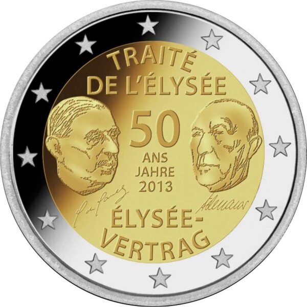 Deutschland 2 Euro 2013 "Élysée-Vertrag" A