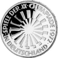 Deutschland 10 DM 1972 Spirale "in Deutschland"...